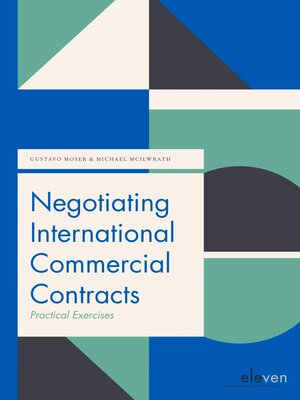cover image of Negotiating International Commercial Contracts